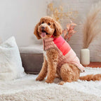 GF Pet Chaqueta Block Puffer Rosado - L