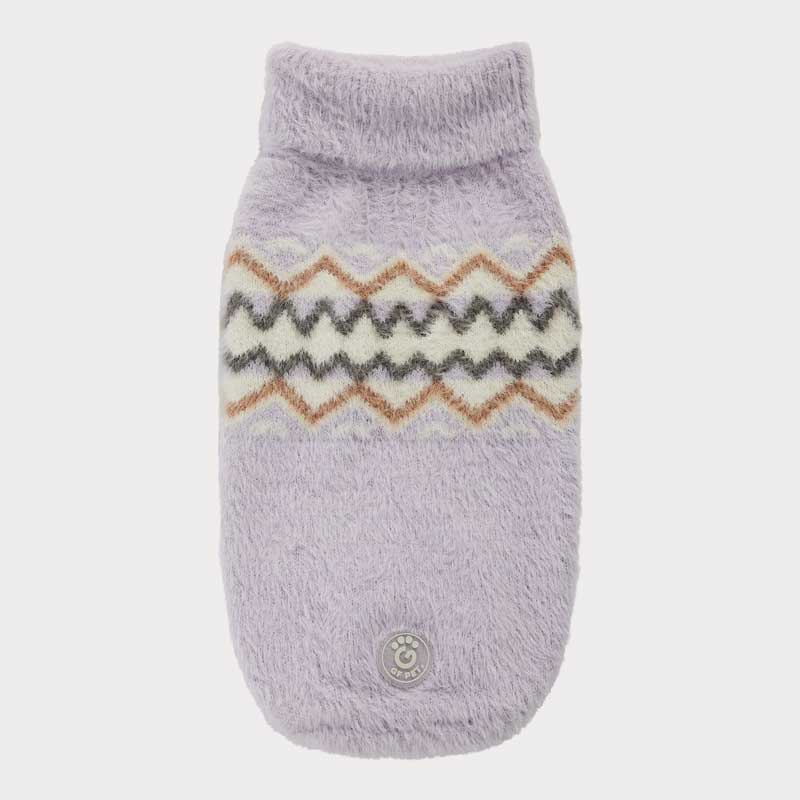 GF Pet Sweater Fuzzy Lavanda - XL