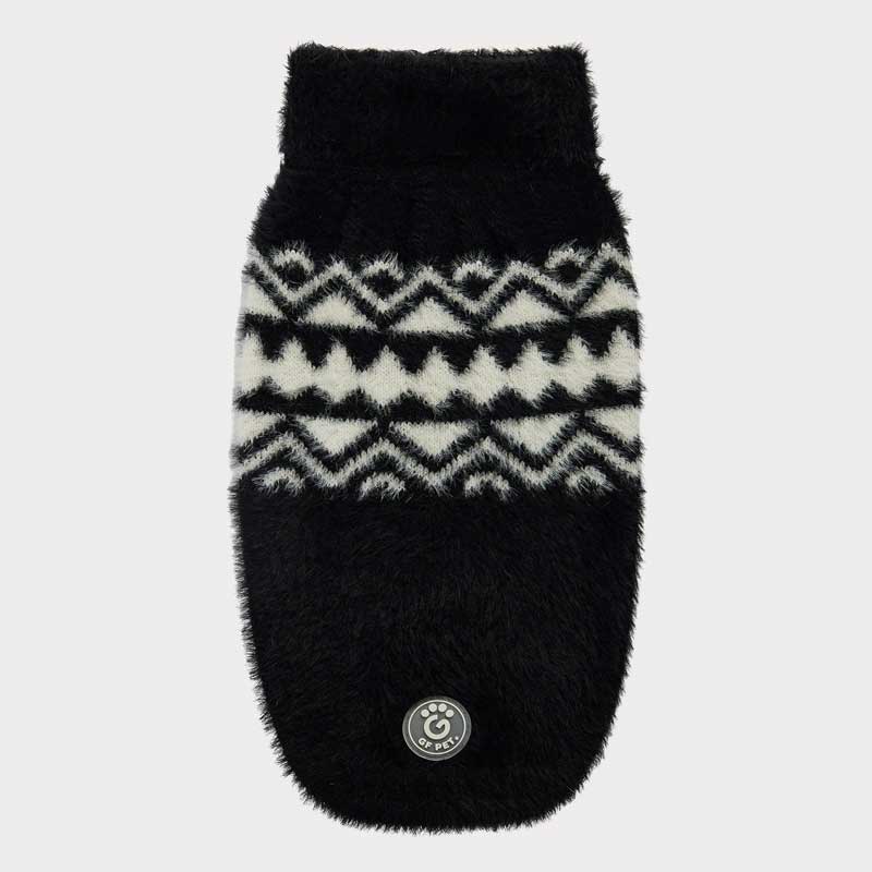 GF Pet Sweater Fuzzy Negro - XS