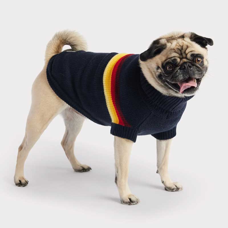 Sweater Retro Azul Marino