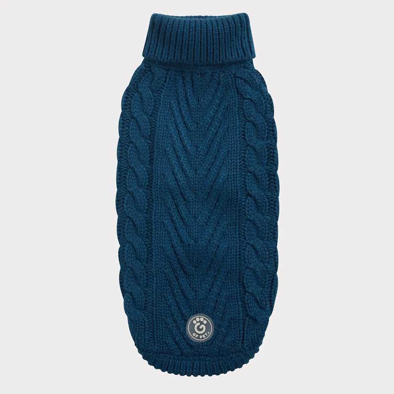 GF Pet Sweater Chalet Verde Azulado Oscuro - XS
