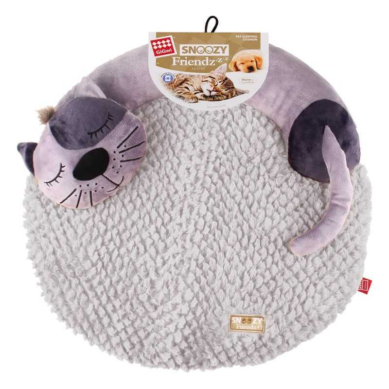 Cojín y Cama "Snoozy Friendz" 3D de Gato