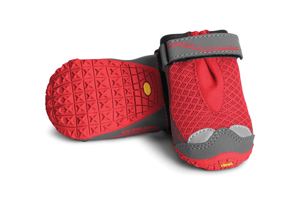 Botas Todo Terreno "Grip Trex" Ruffwear 1 Par (2 botas) - 5,1 cm / Rojo