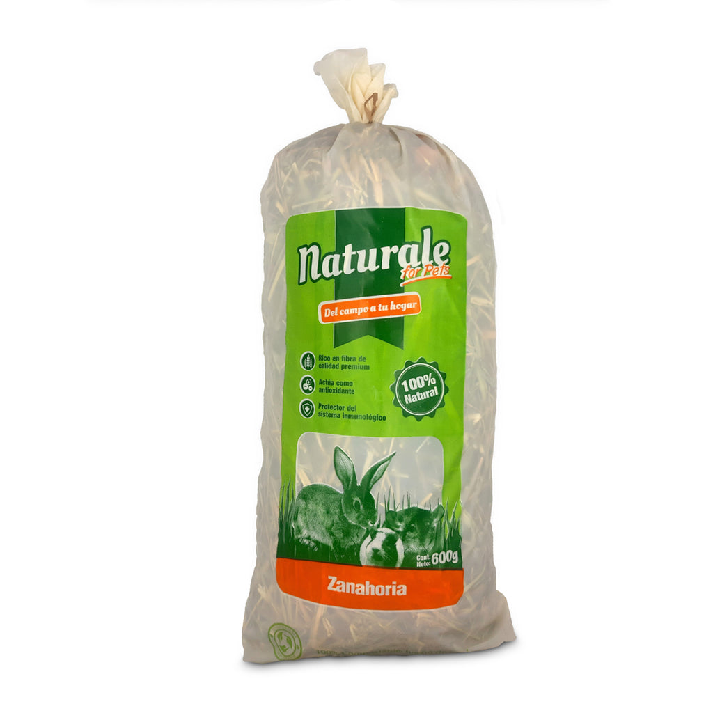 Heno de Ballica + Zanahoria Naturale