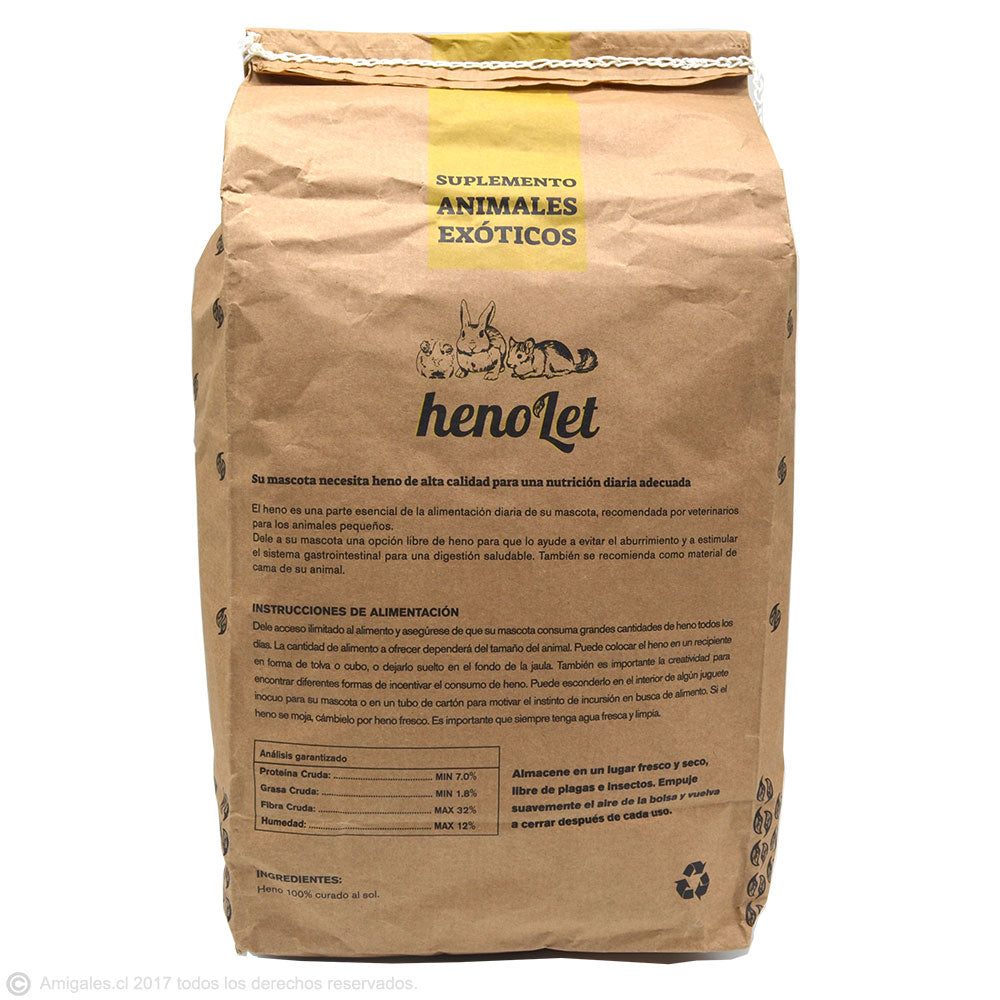 Heno de Alfalfa Natural "Heno Let"