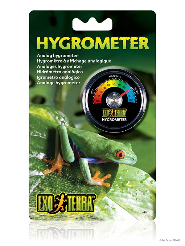 Higrómetro Exo Terra para Hábitats de Reptiles