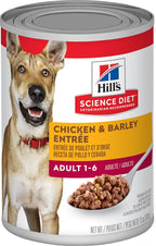 Hill's Húmedo de Pollo y Cebada Perros 1-6 años