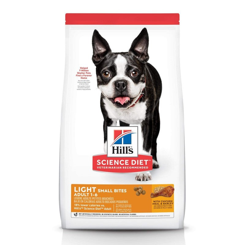 Hill's "Small Bites" Light Perro Adulto - 2,26 Kg