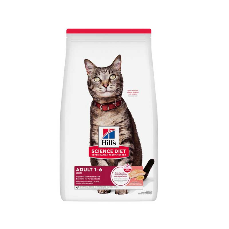 Hill's Salmón para Gatos Adultos 1 a 6 años 2,9 Kg