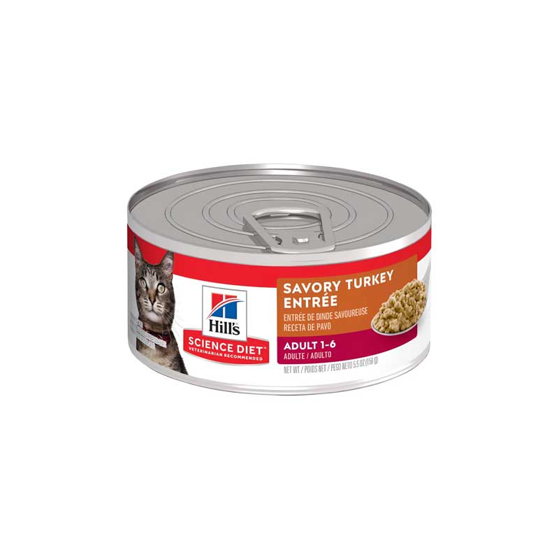 Hill's Alimento Húmedo Pavo para Gatos Adultos 156 g
