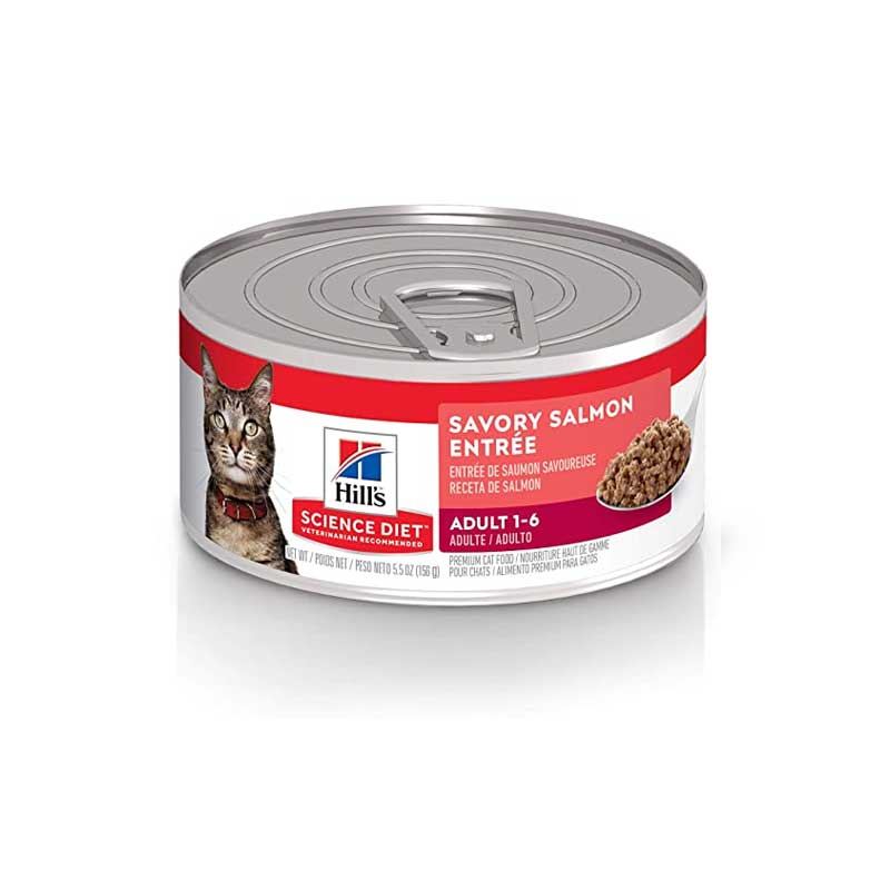 Hill's Alimento Húmedo de Salmón para Gatos Adultos 156 g
