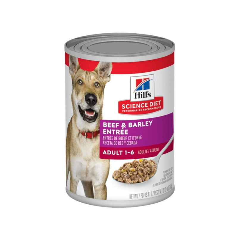 Hill's Carne y Cebada Lata para Perros Adultos 368 g