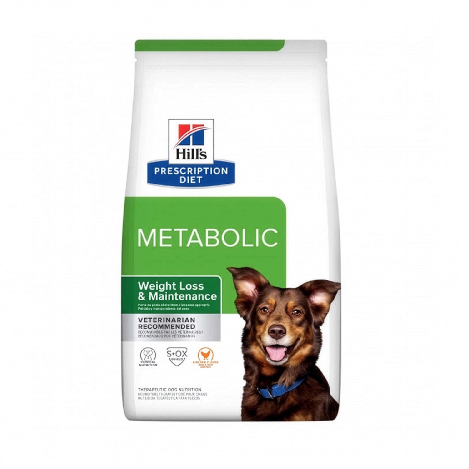 Hill's Metabolic para Perros Adultos, alimento seco Prescription Diet con soporte veterinario para el control y mantenimiento del peso.