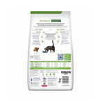 Hill's Metabolic para Gatos Adultos en bolsa Prescription Diet con imagen de un gato atigrado, alimento clínico para control de peso.