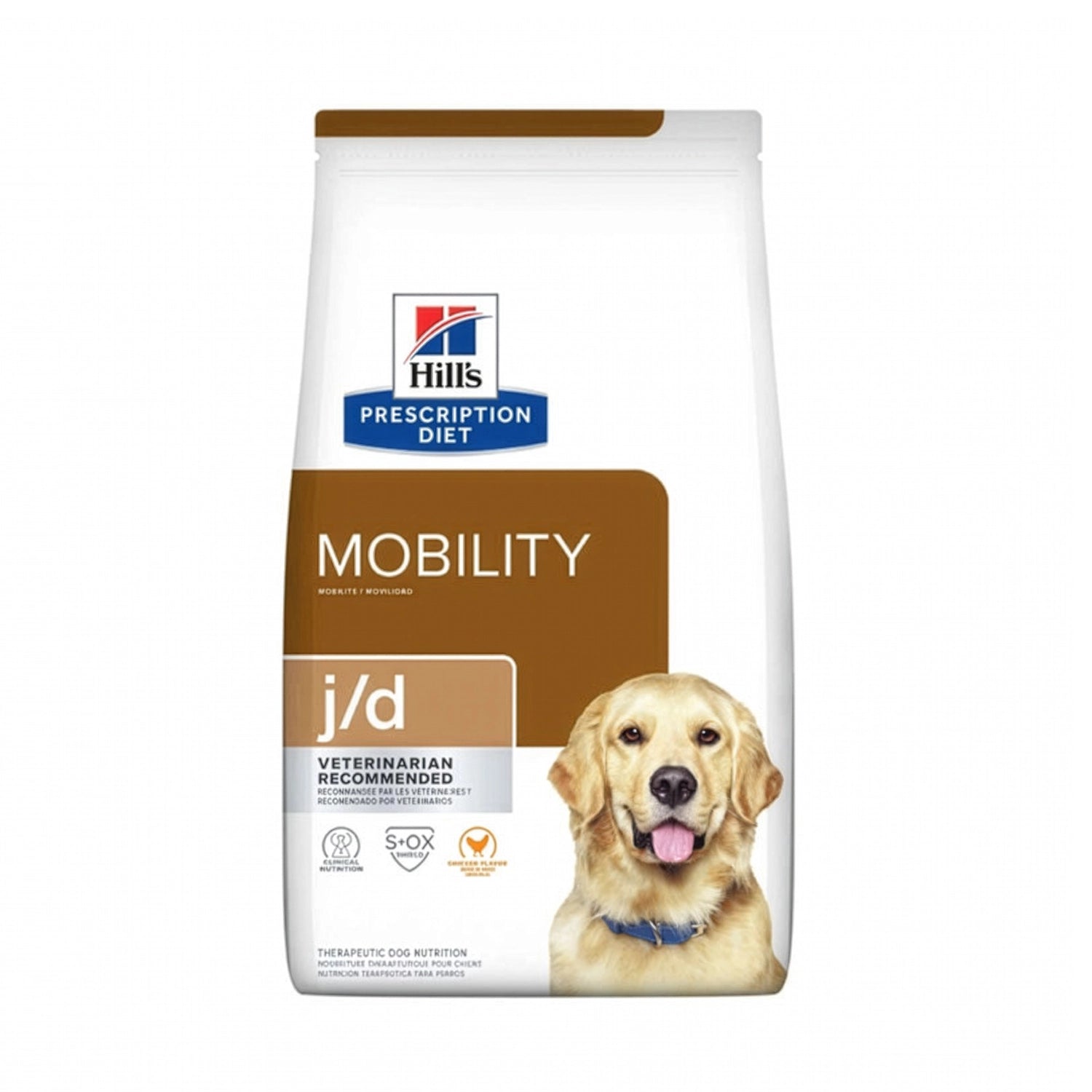 Hill's j/d Cuidado Articular para Perros en bolsa Prescription Diet, alimento clínico para apoyar la movilidad y la salud de las articulaciones.