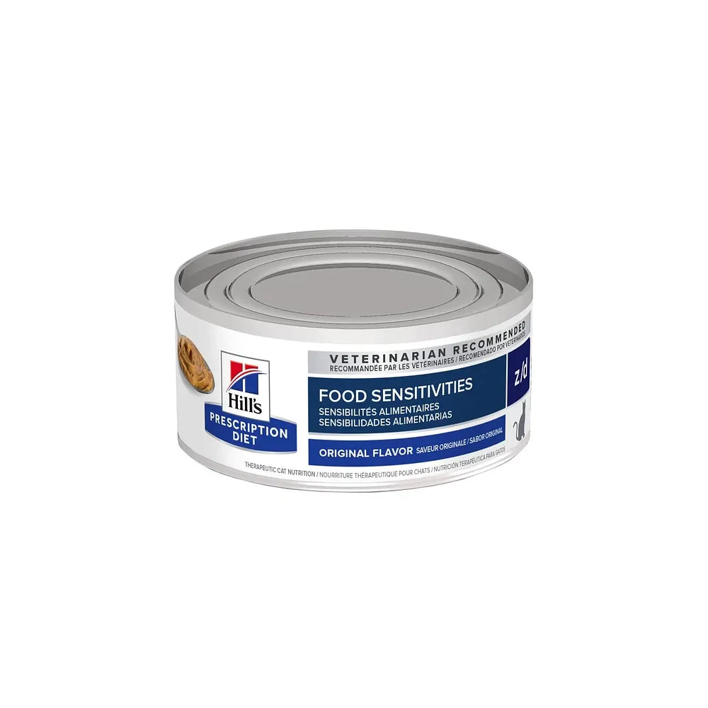 Hill's Lata Z/D Skin/Food Sensitivities para Gatos 156 g