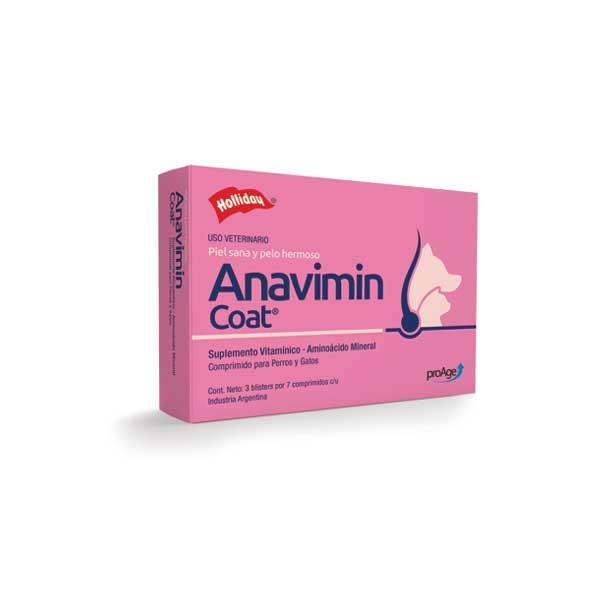 Holliday Anavimin Coat 21 comprimidos