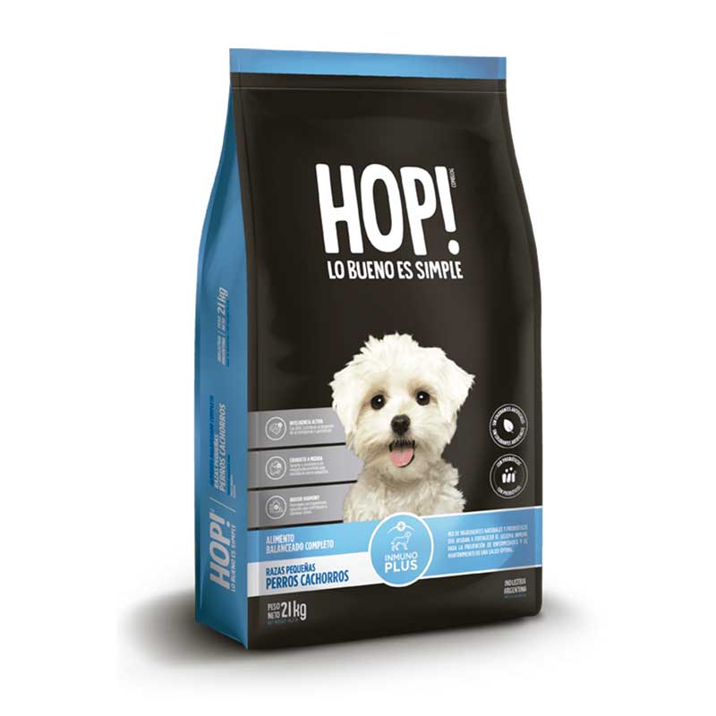 Hop! para Cachorros Razas Pequeñas