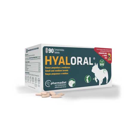 Hyaloral Perros razas pequeñas y medianas - 10 comprimidos