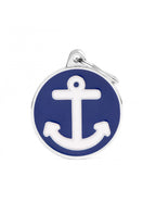 Placa Charms "My Family" Ancla