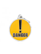 Placa Charms "My Family" Danger