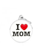 Placa Charms "My Family" I love Mom
