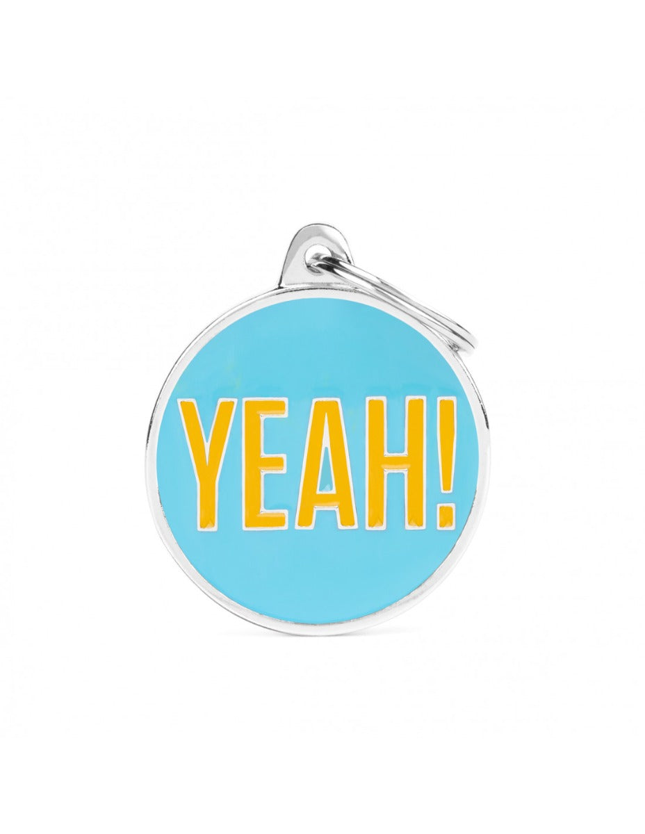 Placa Charms "My Family" Yeah!