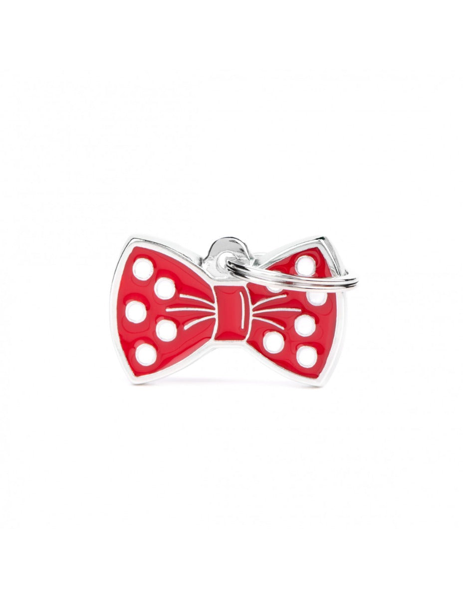 Placa Charms "My Family" Humita Roja