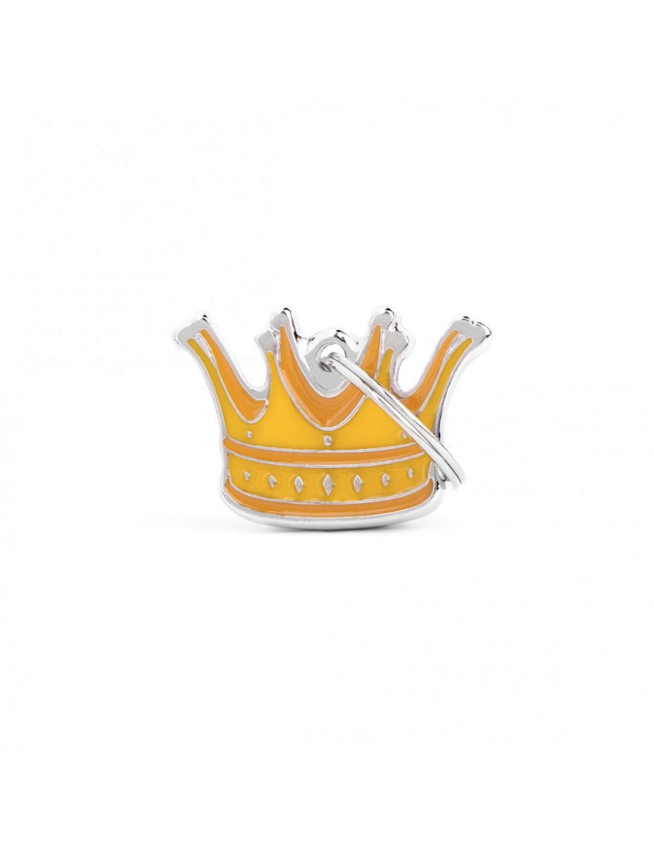 Placa Charms "My Family" Corona