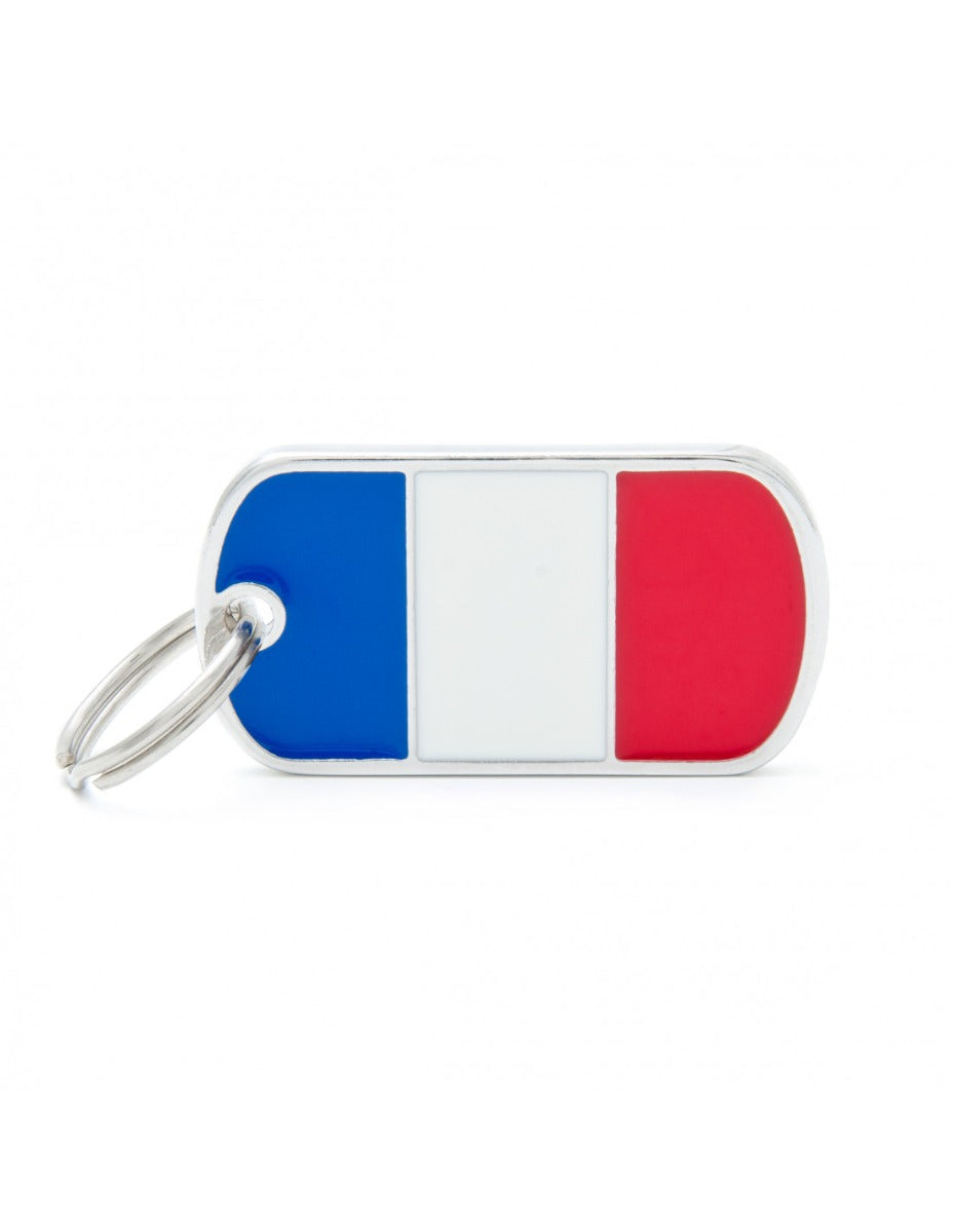 Placa Bandera "My Family" Francia