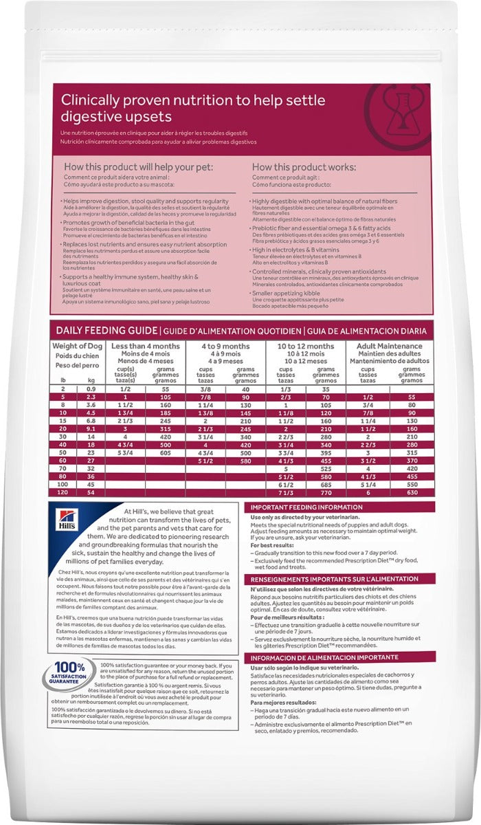Hill's "Cuidado Digestivo" i/d Small Bites Perros - 3,85 Kg