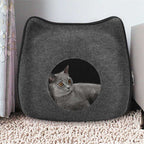 Cama Igloo de fieltro para Gatos