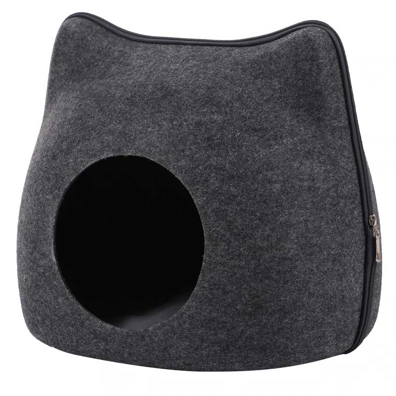 Cama Igloo de fieltro para Gatos