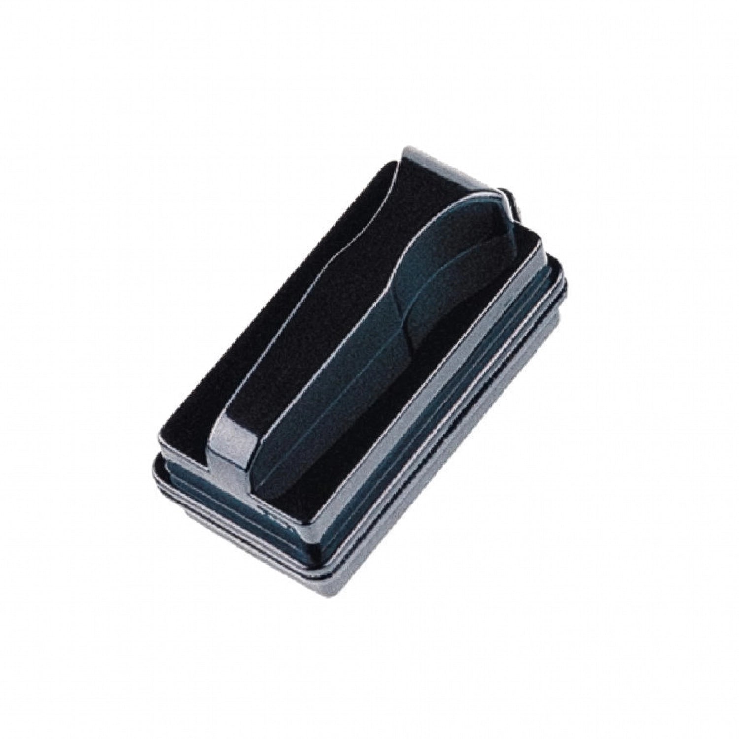 Imán Limpia Vidrio Acuarios Boyu con diseño compacto en color negro, ideal para retirar algas y suciedad del cristal del acuario.