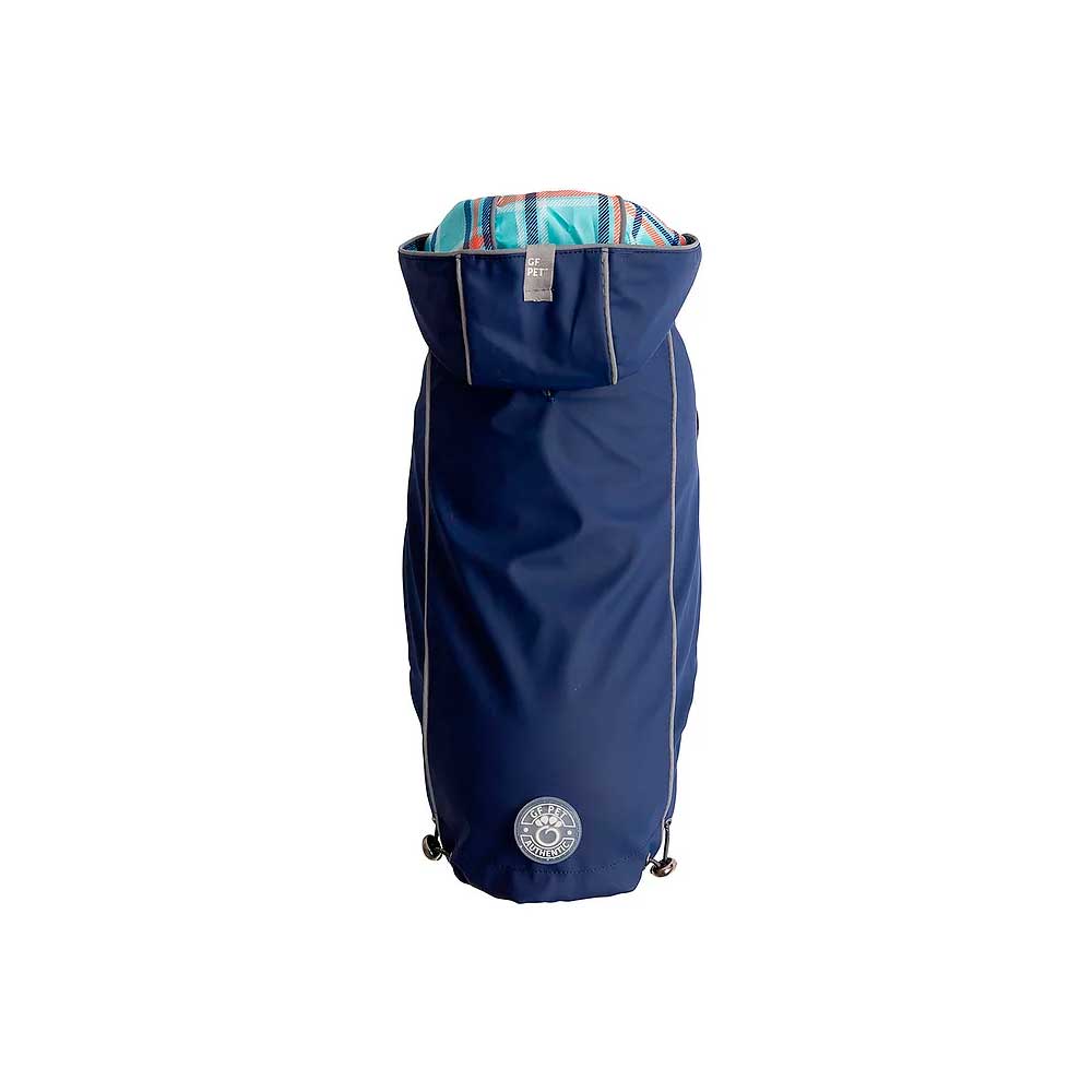 Impermeable Reversible Azul para Perros - 2XS