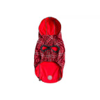 Impermeable Reversible Rojo para Perros - XL