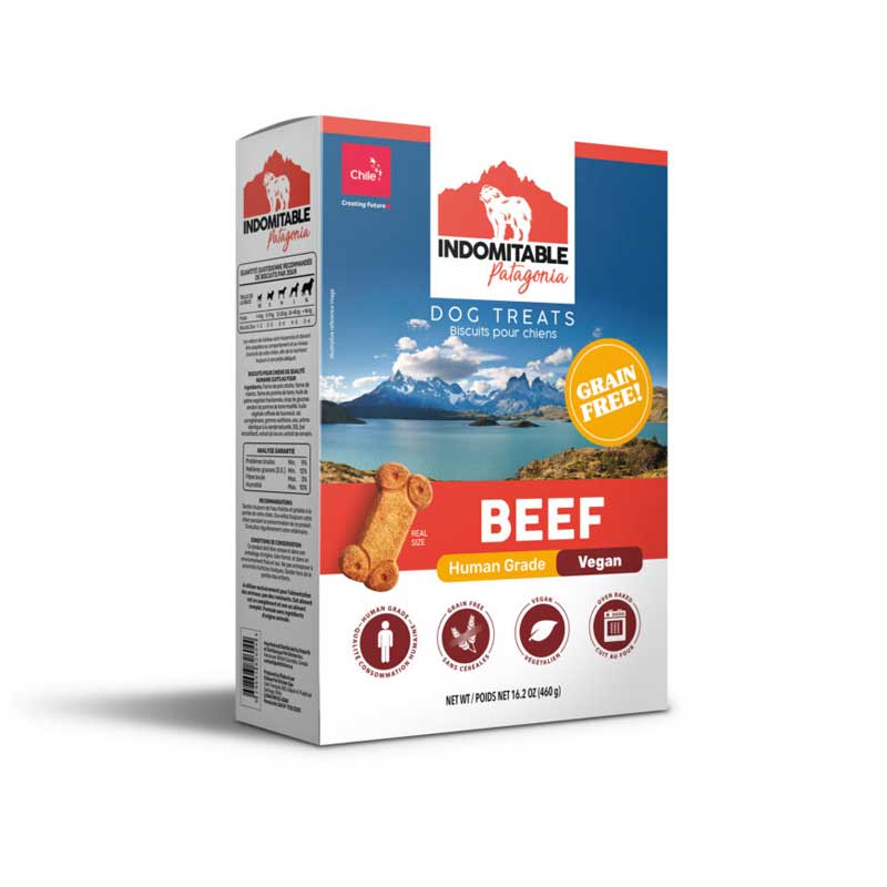 Indomitable Galletas Horneadas Grain-Free Beef 460 gr