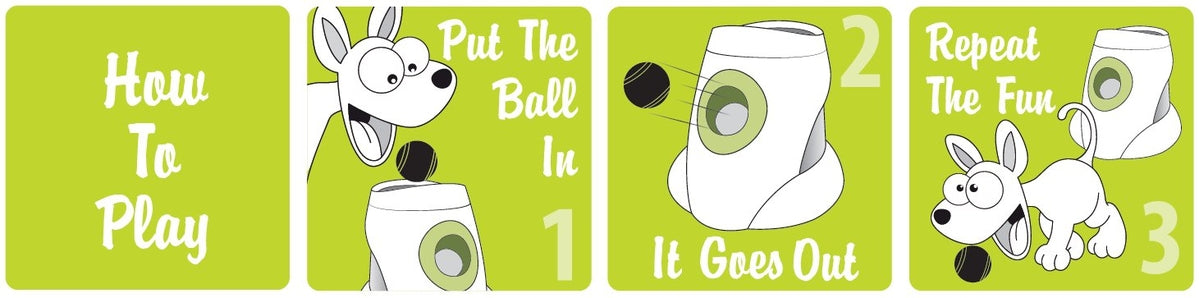 Dispensador Interactivo "Fetch'N Treat" de golosinas para Perros