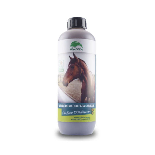 AllGreen Jarabe de Matico Gastro-Protector para Caballos 1000 ml