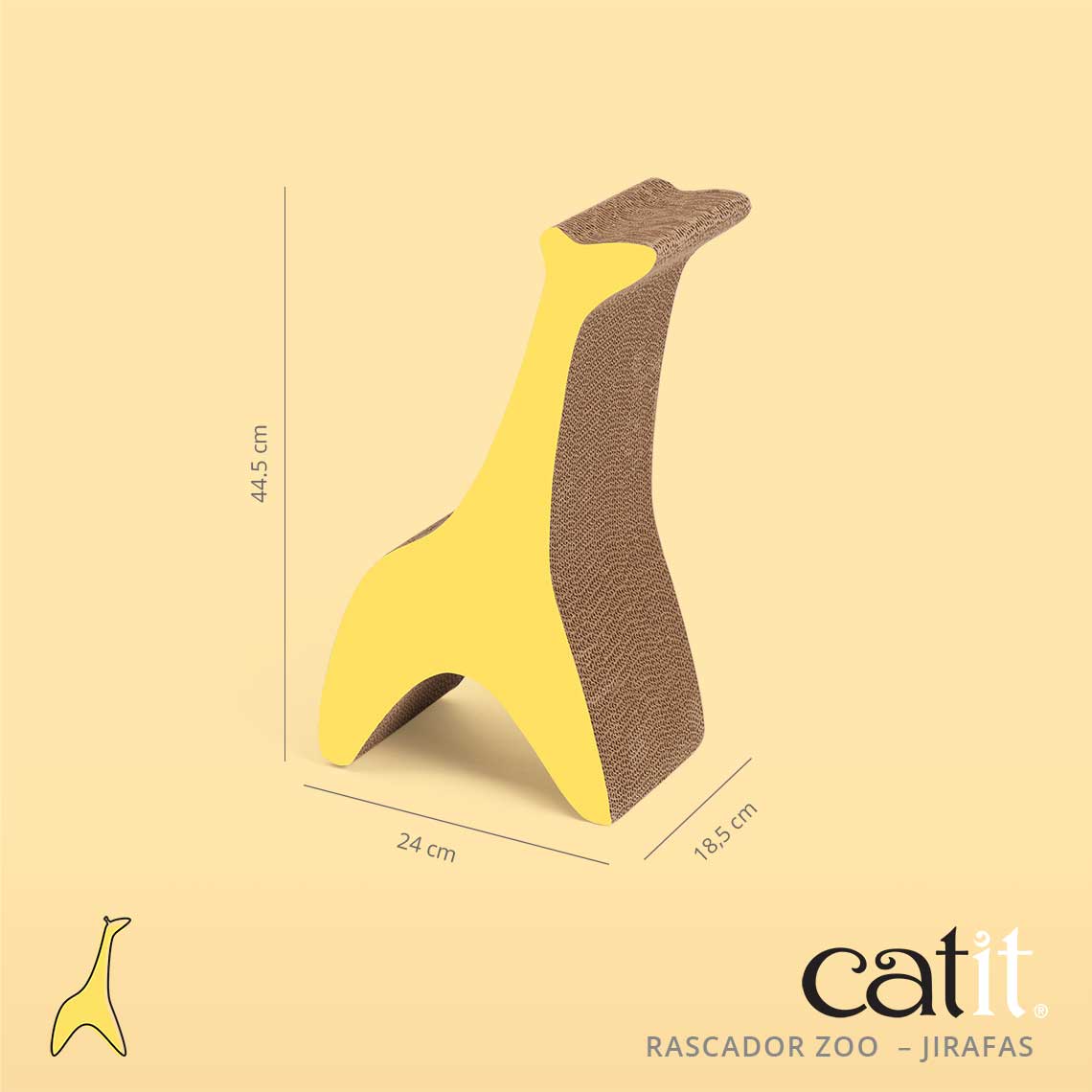 Rasguñador Catit ZOO "Jirafa"