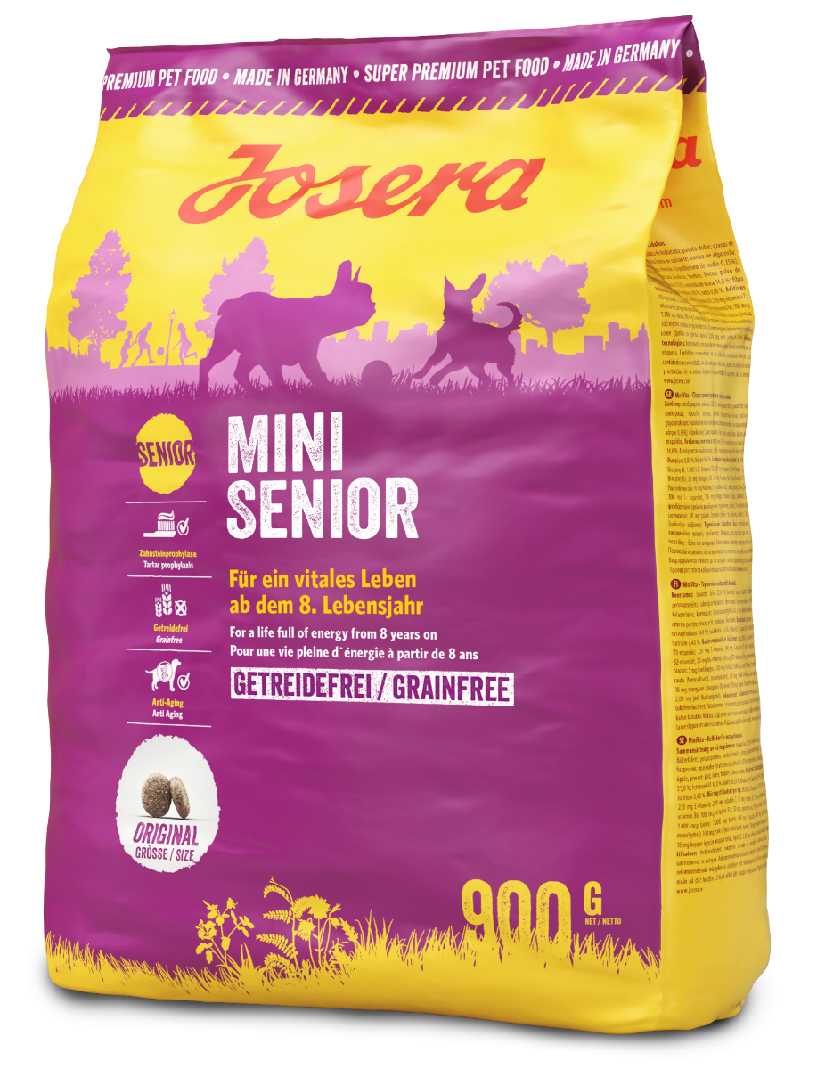 Josera Mini Senior para Perros Razas Pequeñas - 5 bolsas 900 gr