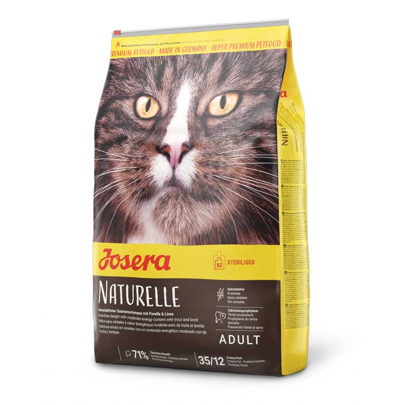 Josera Naturelle para Gatos con Sobrepeso o Esterilizado - 2 Kg