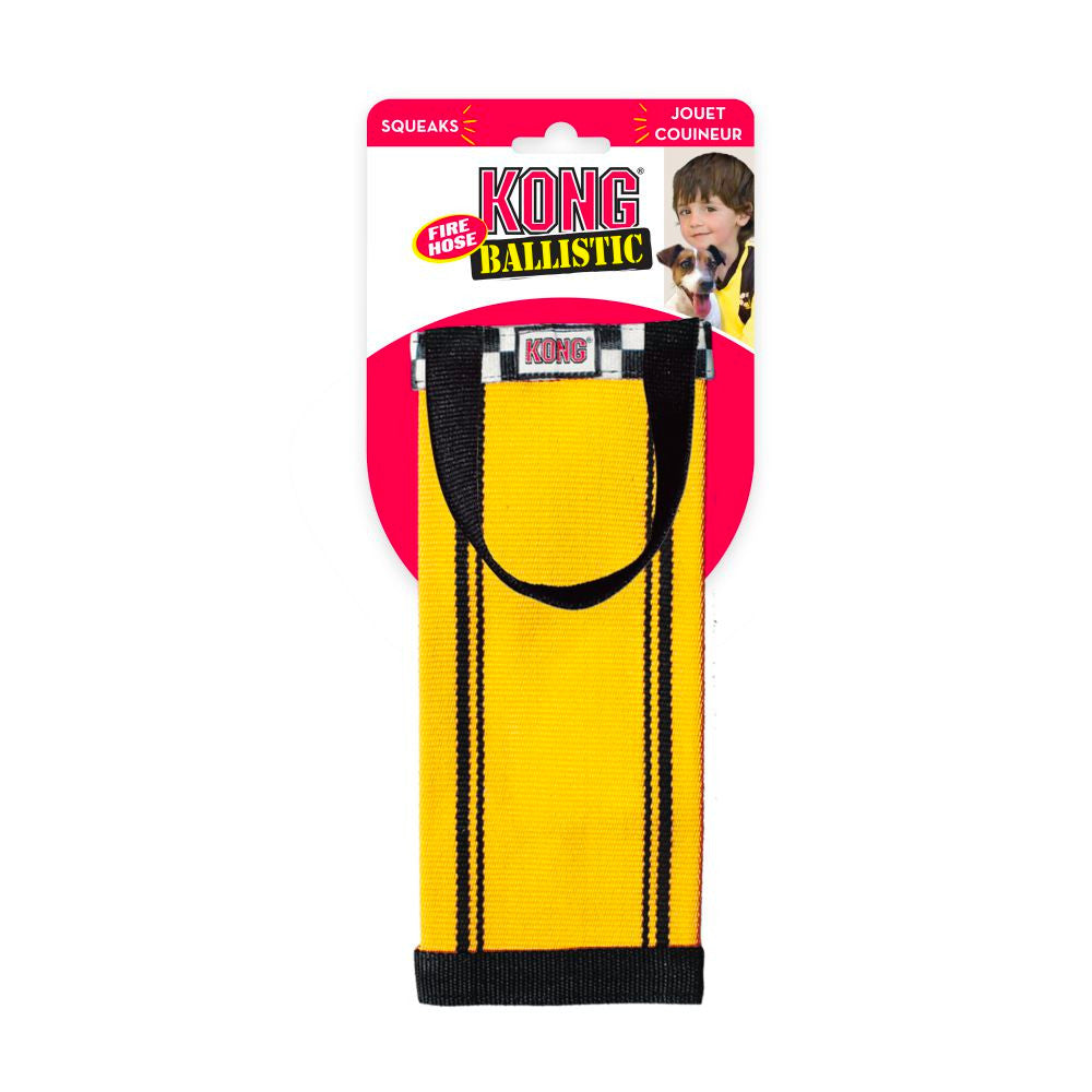 Juguete Kong "Ballistic Fire Hose Bottle Tracker"