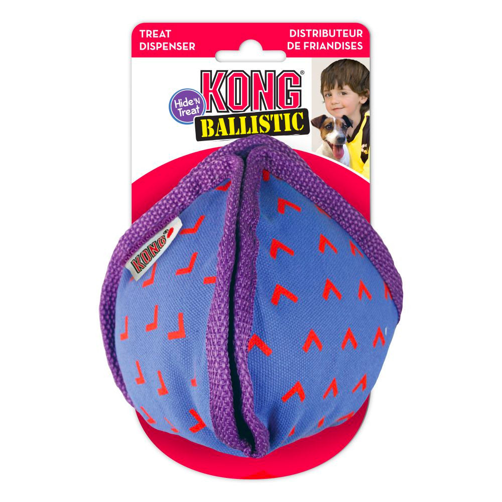 Juguete Kong "Ballistic Hide 'n Treat"