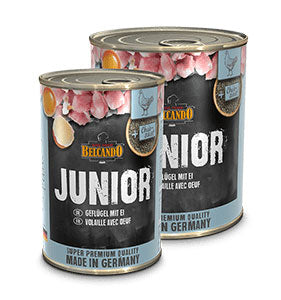 Lata Cachorro Pollo y Huevo Belcando