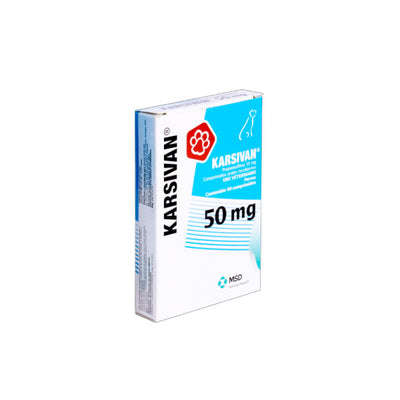Karsivan 50 mg 60 Comprimidos