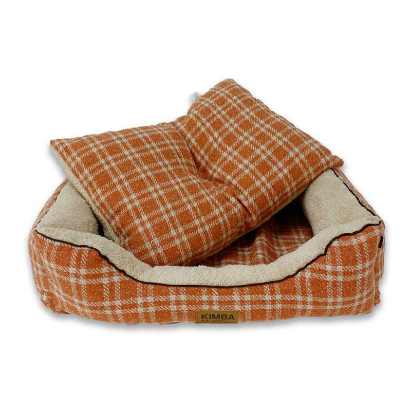 Kimba Eco Cama Andes Escocés Nar/Crudo