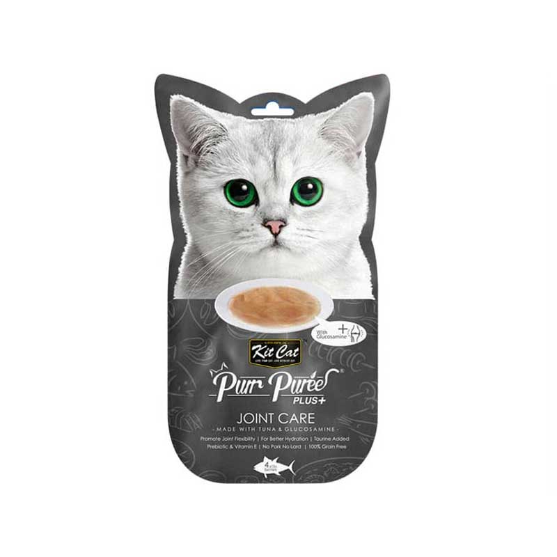 Kit Cat Purr Puree Plus+ Joint Care Atún