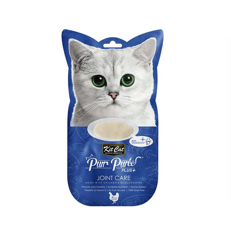 Kit Cat Purr Puree Plus+ Joint Care Pollo