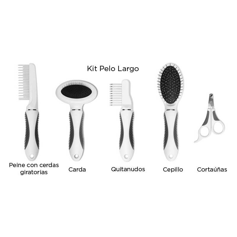 Kit de Grooming Catit para Gatos Pelo Largo